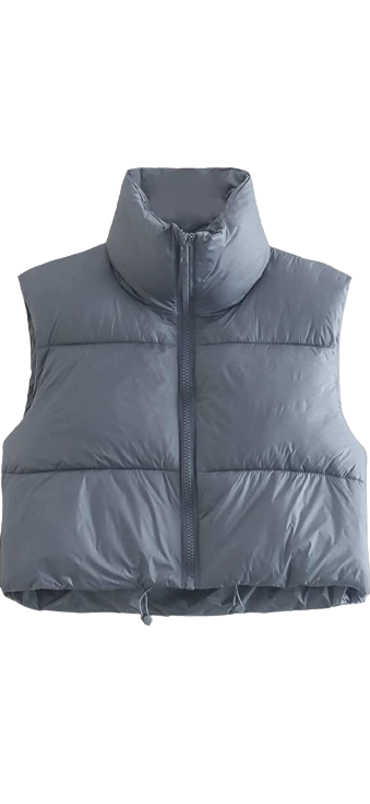 Gray Puffer jacket